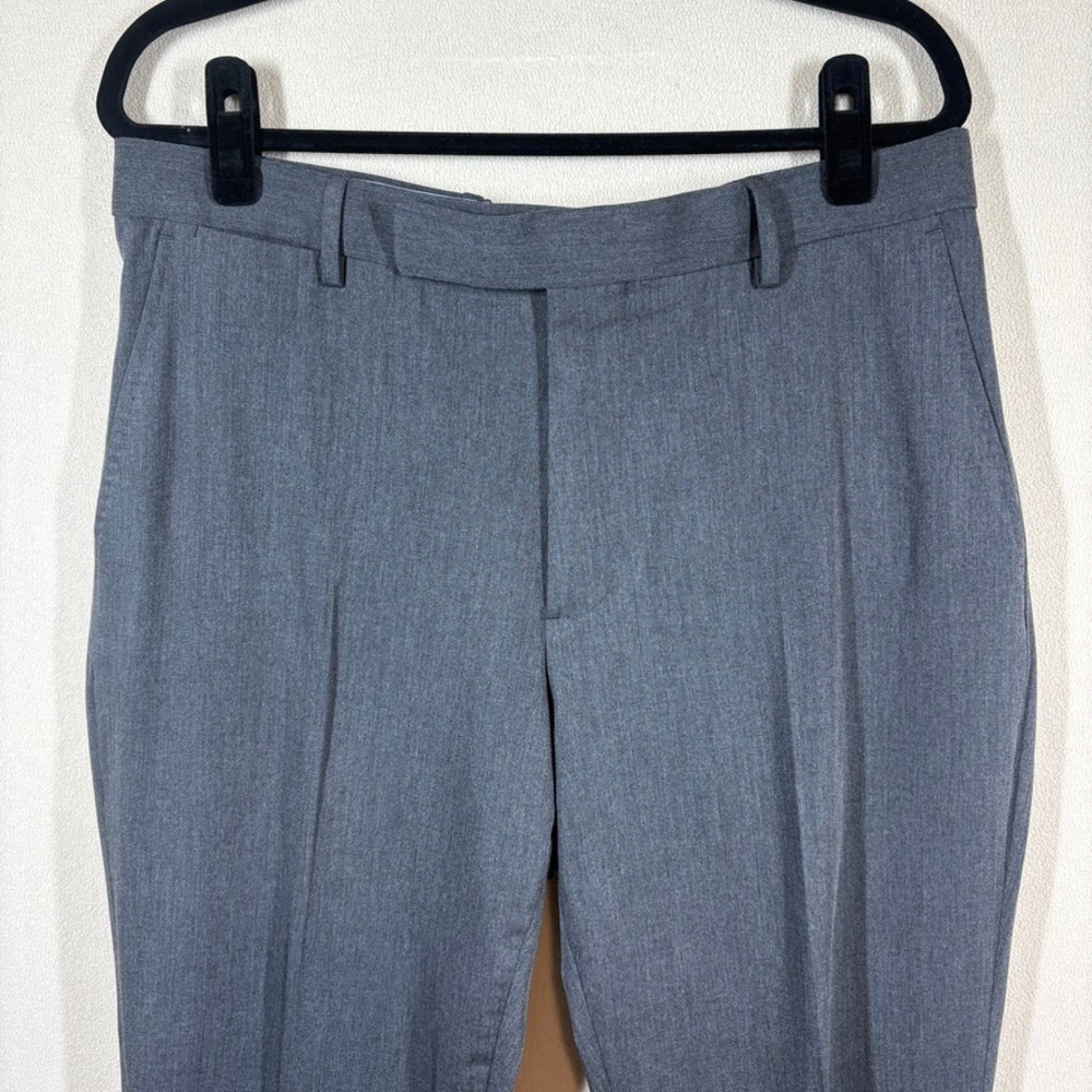 NWOT Polo Ralph Lauren Modern Fit Suit Dress Pants Mens 35 Grey Unhemmed Slacks